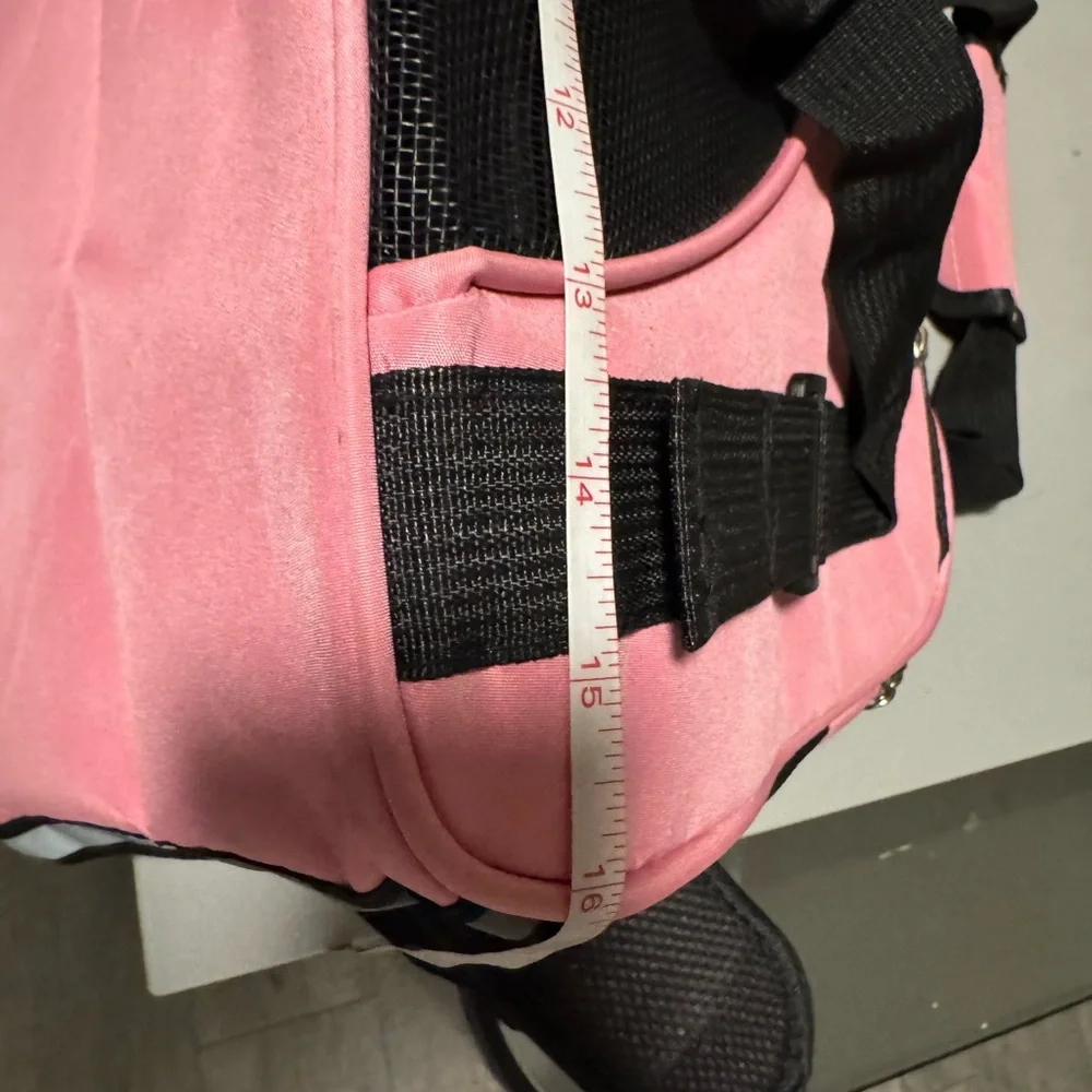 Pink and Black Pet Carrier